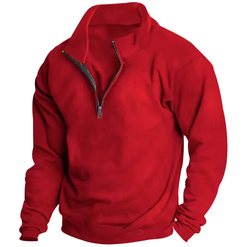 Red Turtleneck Sweater